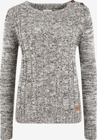 Oxmo Sweater 'Phia' in Grey: front