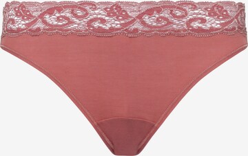 Hanro Slip 'Moments' in Pink: predná strana