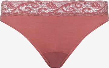 Hanro Panty 'Moments' in Pink: front