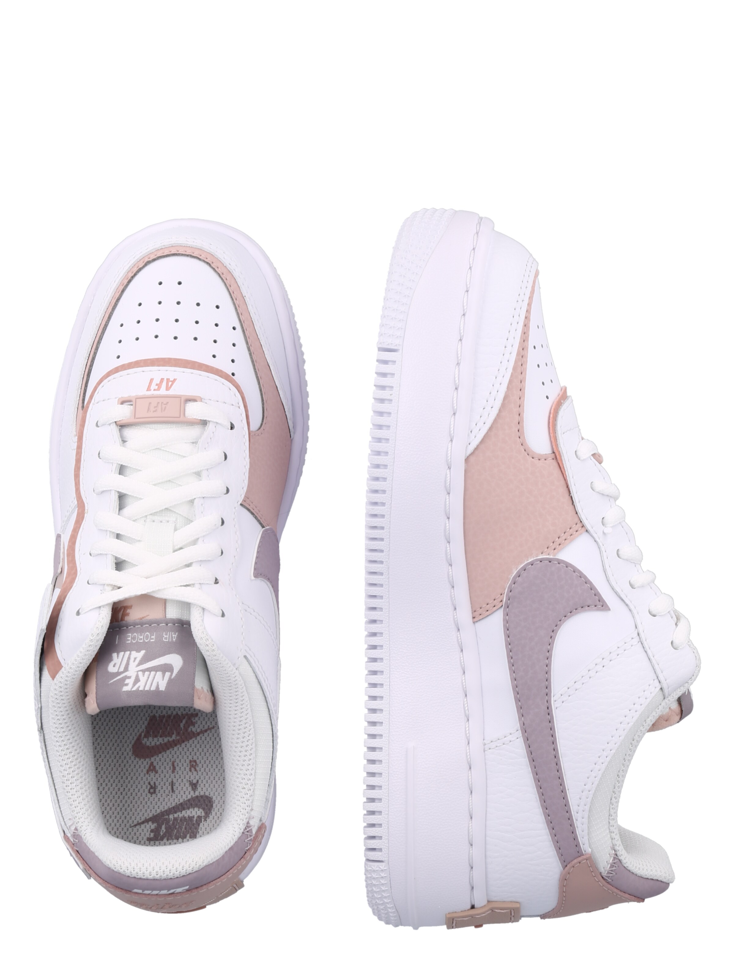 Nike Sportswear Madalad ketsid 'AF1 SHADOW', värv valge