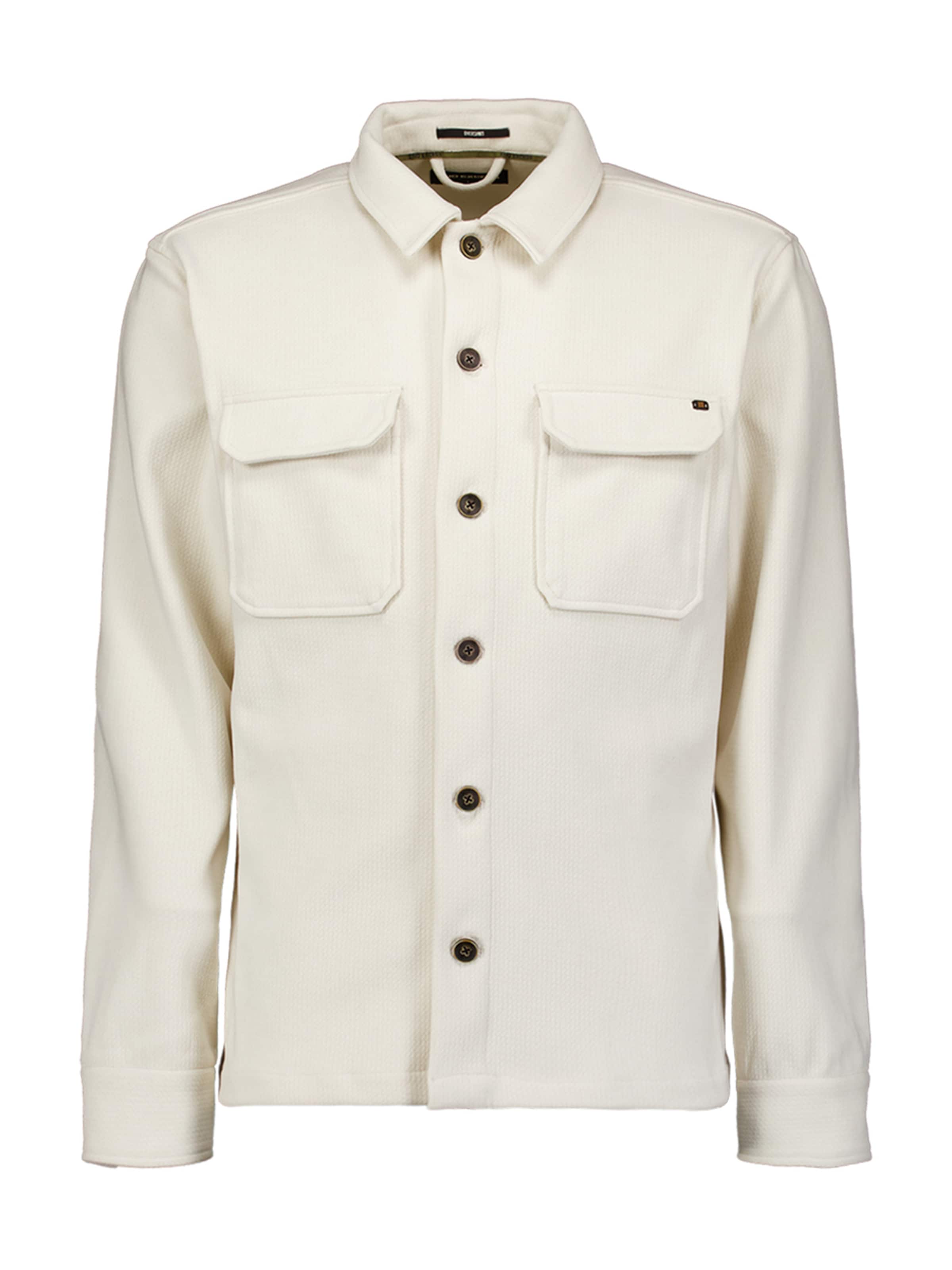 No Excess Средняя посадка Рубашка в Белый: спереди