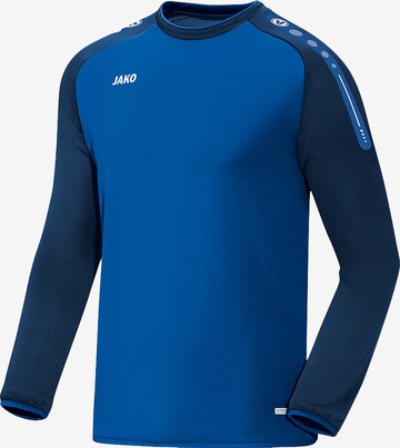 JAKO Sportsweatshirt 'Champ' in Blauw: voorkant