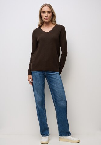 STREET ONE Pullover in Braun