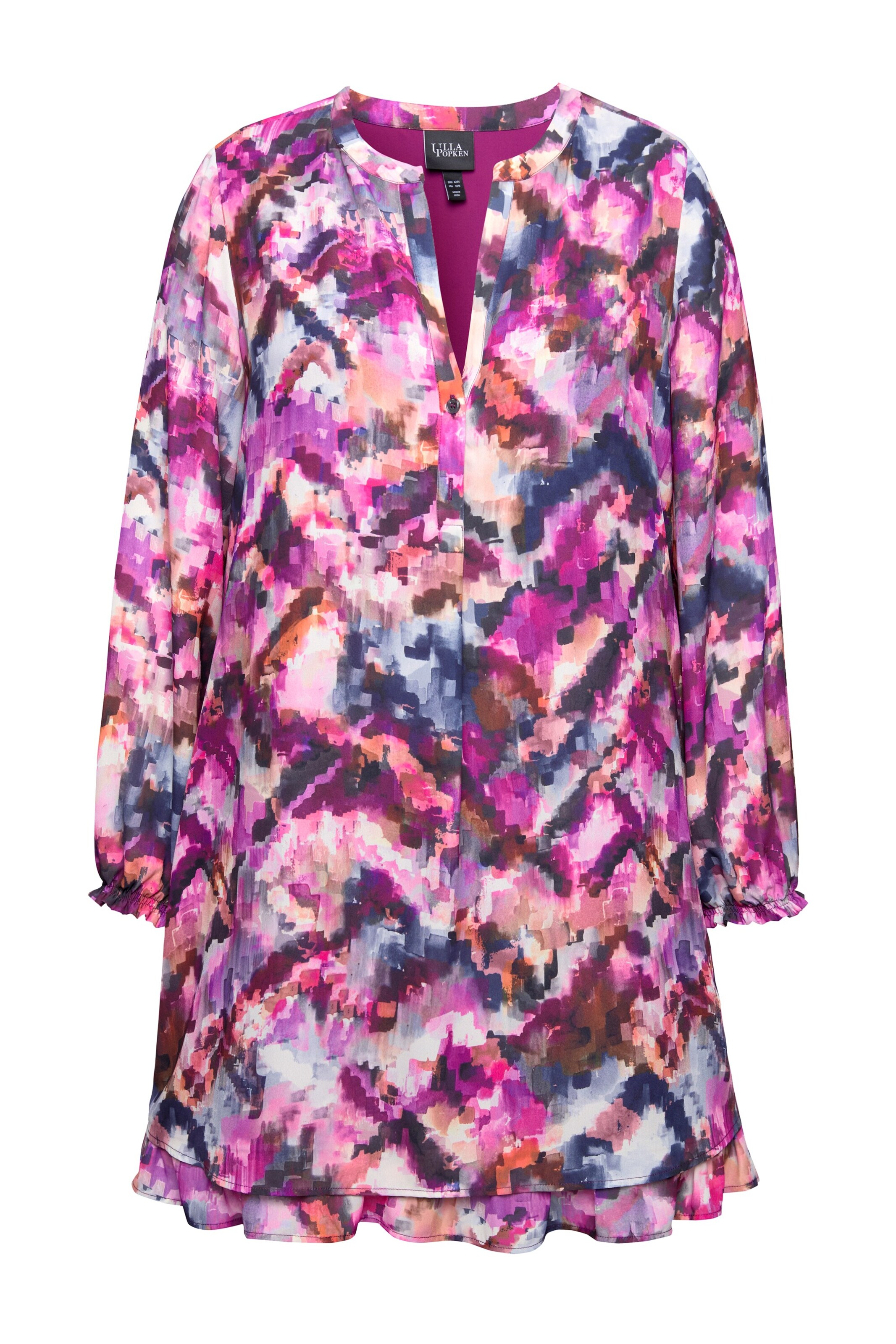 Ulla Popken Tunika in Lila: Vorderseite