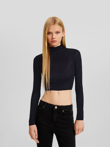 Bershka Shirt in Black: front