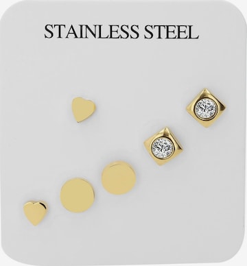 Akzent Earrings 'Ksenia, langlebig' in Gold: front
