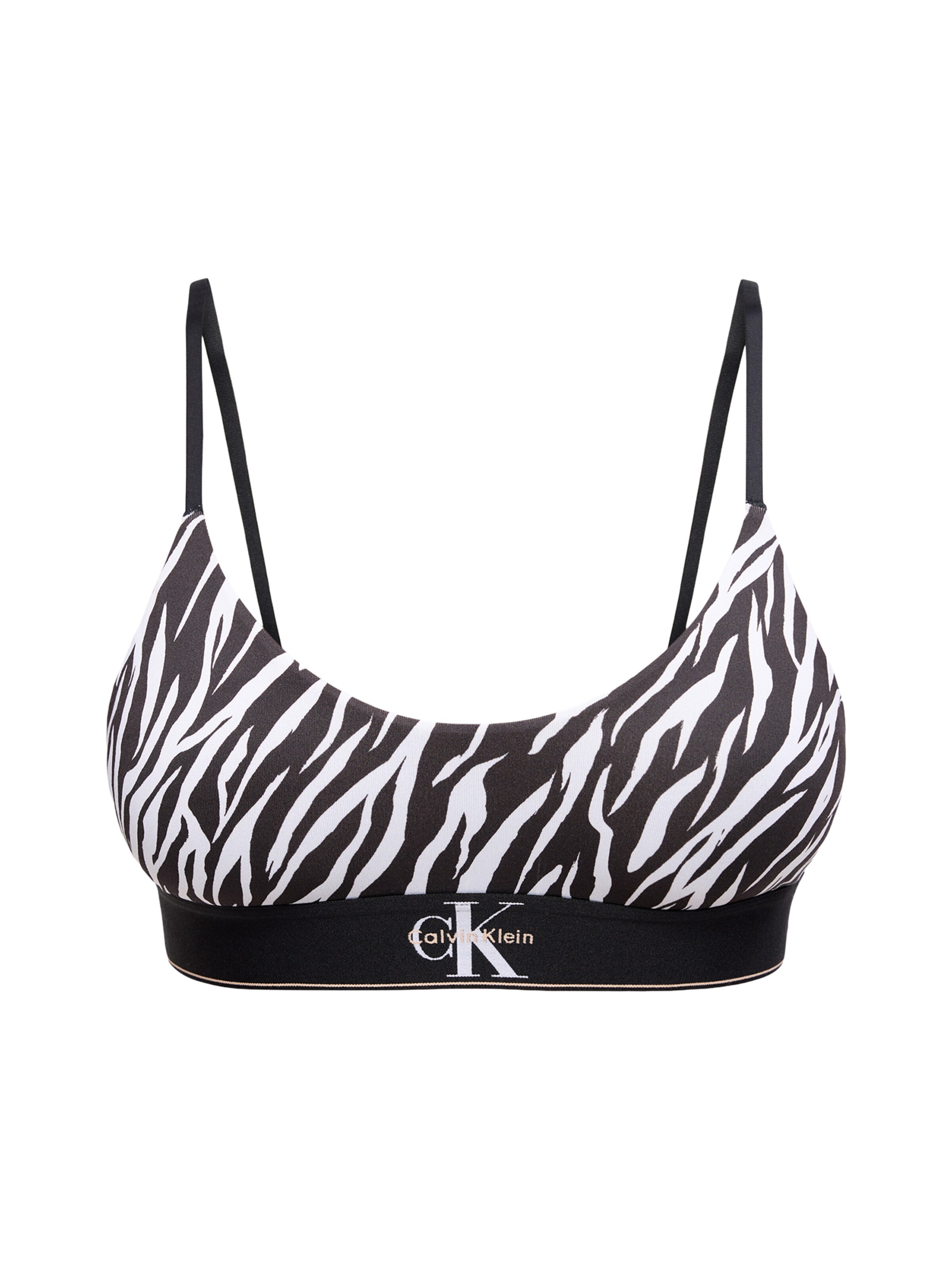 Calvin Klein Underwear Бюстгальтер в Черный: спереди