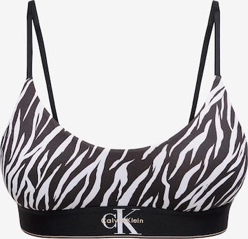 Calvin Klein Underwear Бюстгальтер в Черный: спереди