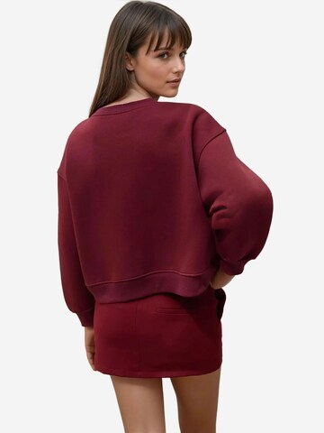 Sweat-shirt Hiccup en rouge