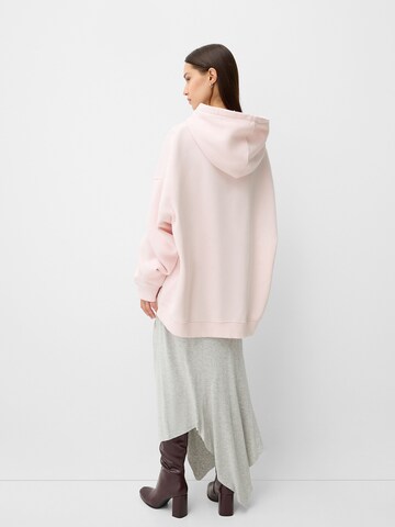 Bershka Sweatshirt in Pink