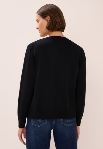 CECIL Strickjacke in Schwarz