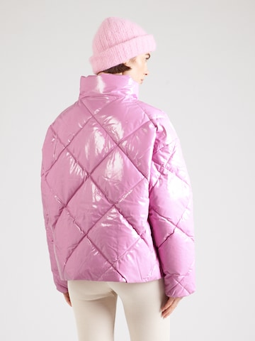Aim'n - Casaco de inverno 'Diamond Quilt' em rosa