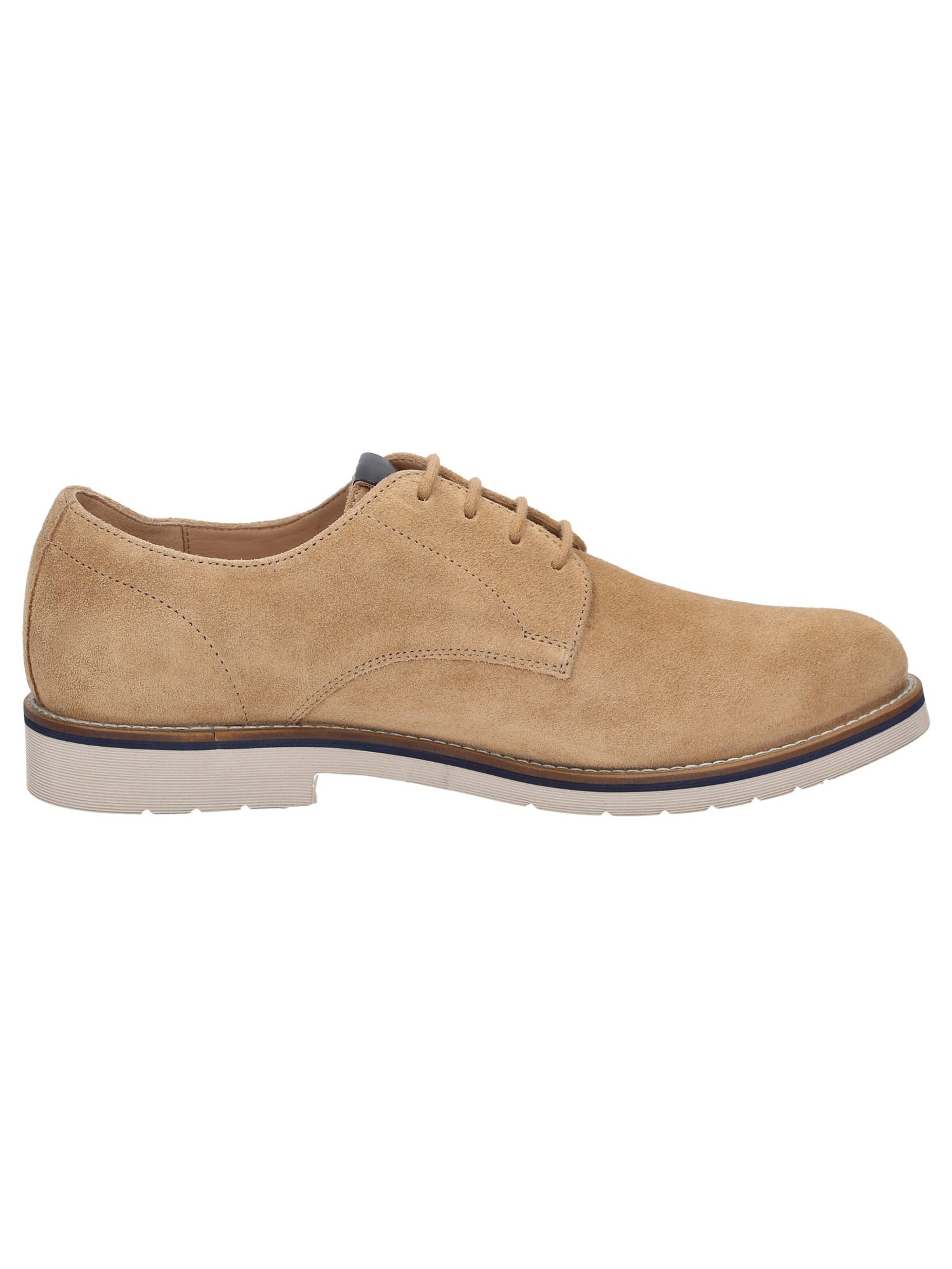SIOUX Lace-up shoe 'Encanio-715' in Beige