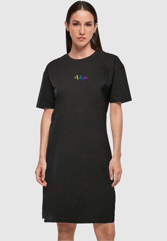Merchcode Dress 'Hope' in Black: front