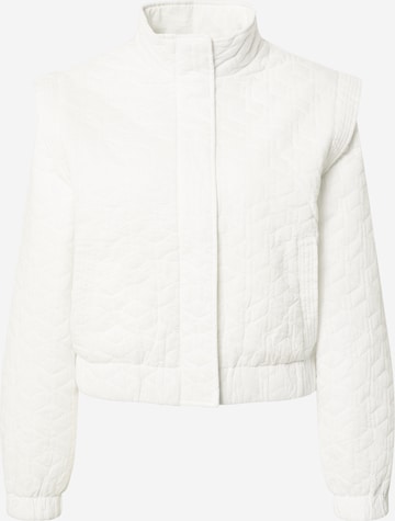 Pimkie Between-Season Jacket in White: front