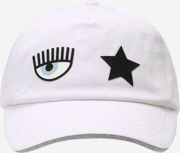 Cappello da baseball di Chiara Ferragni in bianco