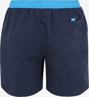 TOM TAILOR Badeshorts in Blau