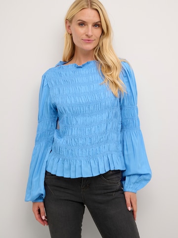 Cream - Blusa 'Henva' em azul: frente