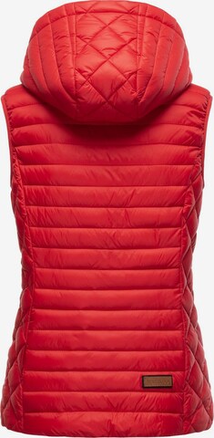 Gilet 'Hasenpfote' MARIKOO en rouge