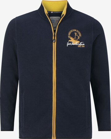 Jan Vanderstorm Fleece Jacket in Blue: front