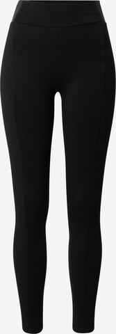 ABOUT YOU Skinny Trousers 'Albany' in Black: front