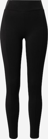 Skinny Pantalon 'Albany' ABOUT YOU en noir : devant