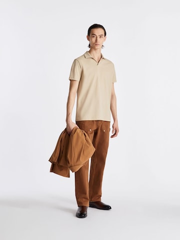 Peuterey - Camiseta 'PEUTEREY NEW HELGO POLO' en beige: frente