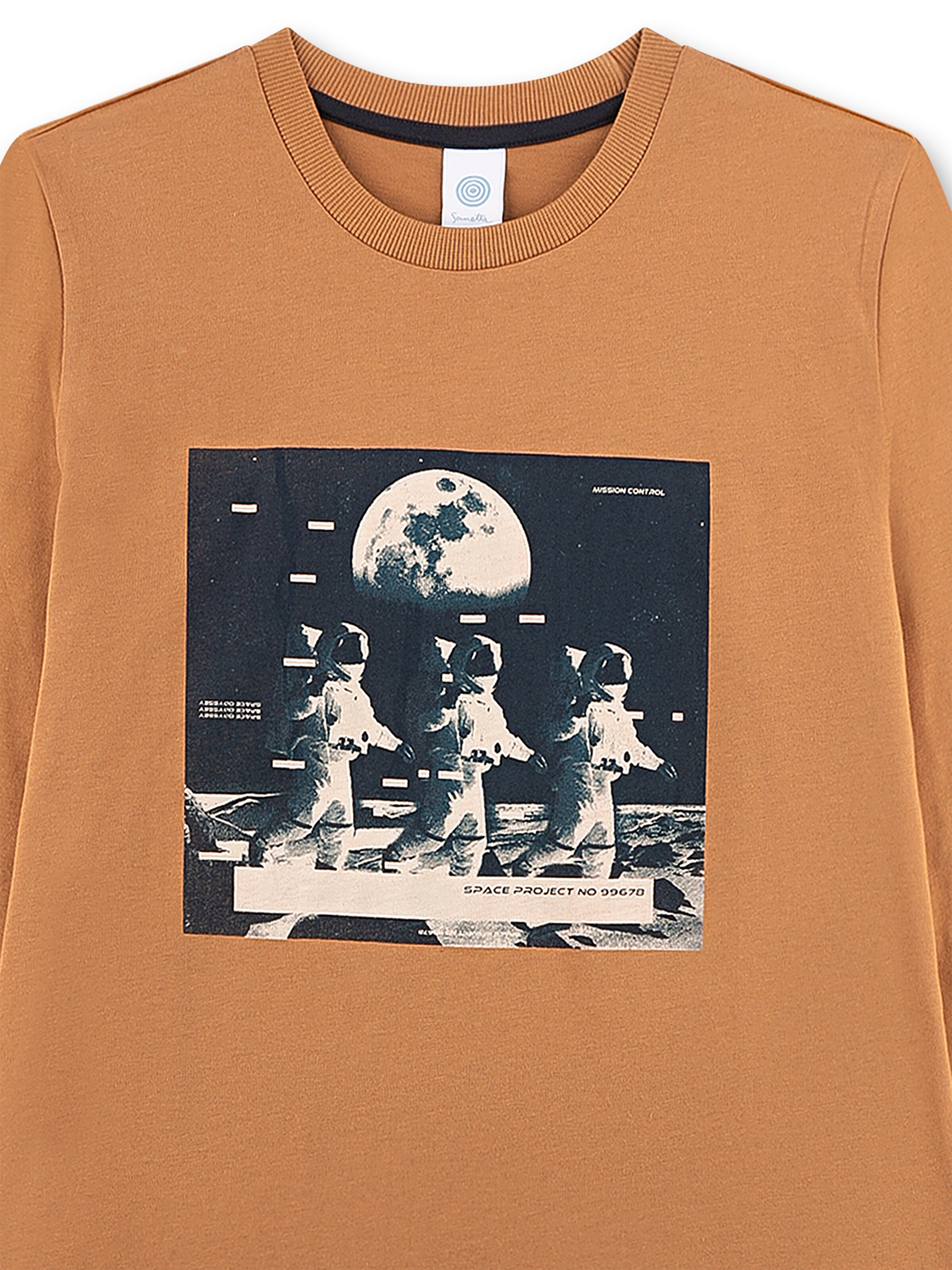 Sanetta Nachtkledij 'Astronaut' in Bruin