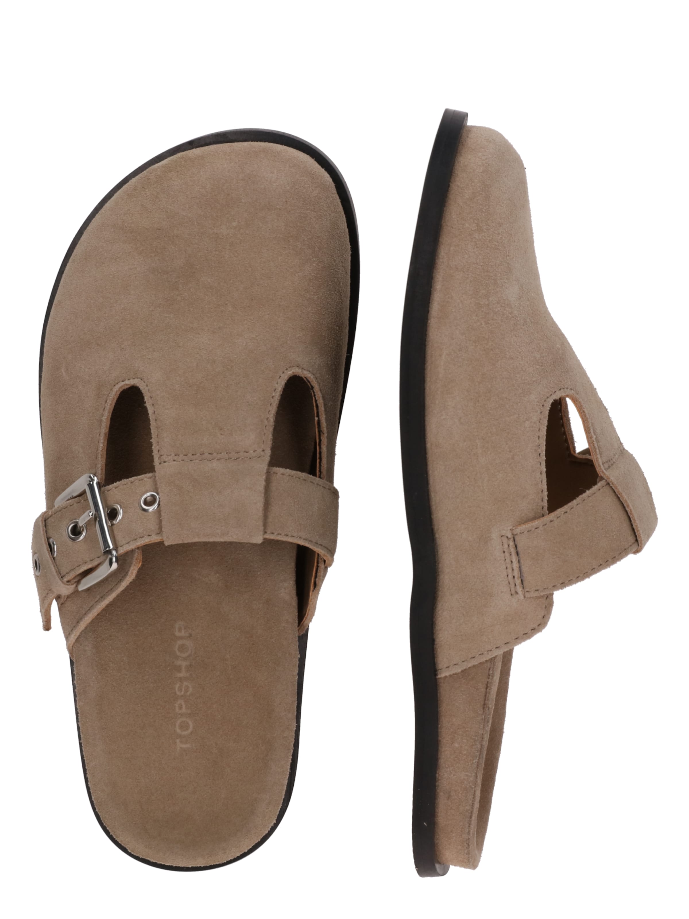 TOPSHOP Mule 'Annie' in Beige