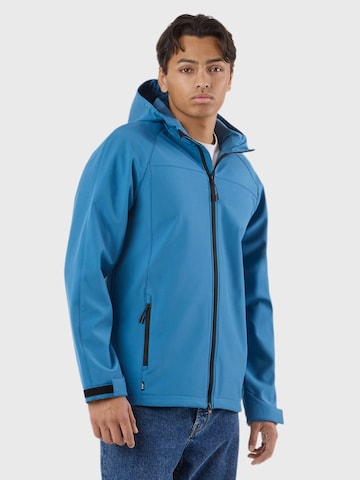 SWEDEMOUNT Outdoorjas 'Tromsö' in Blauw: voorkant