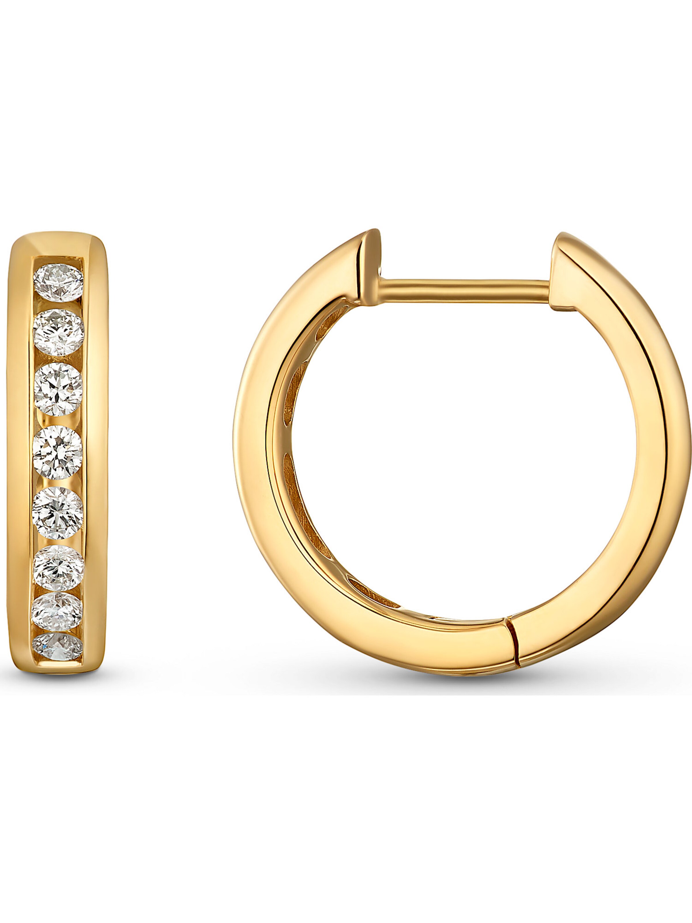 CHRIST Earrings in Yellow