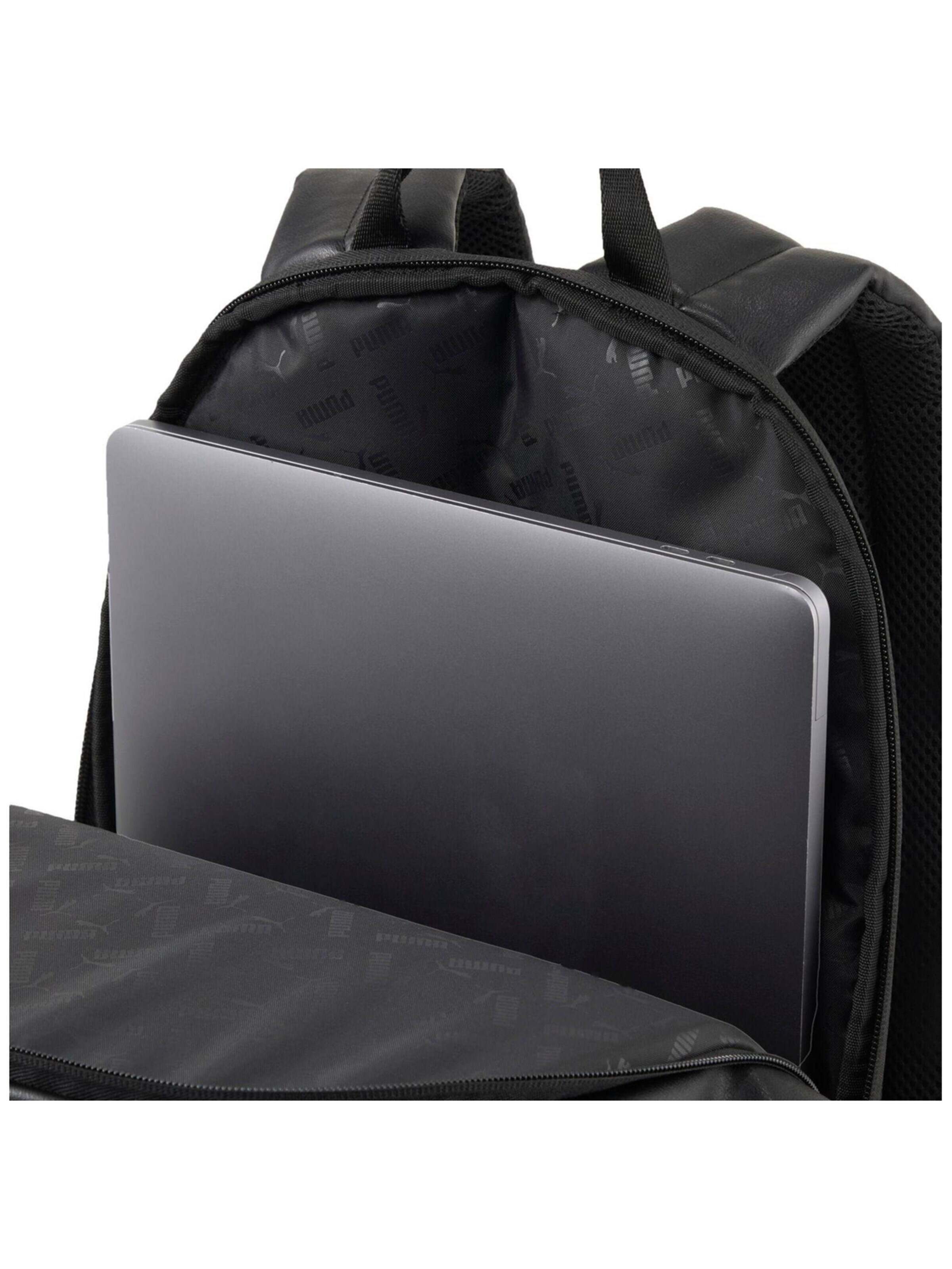 PUMA - Mochila 'Puma Essentials Pu Backpack 20L' en negro