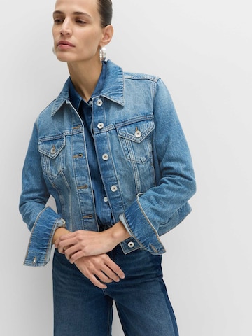 Veste mi-saison Marks & Spencer en bleu : devant