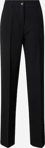 GUESS Trousers with creases 'NEW CARLA' in Black: front