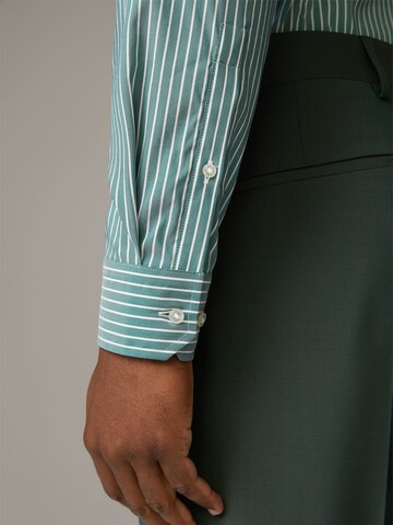 STRELLSON Slim fit Button Up Shirt 'Sereno' in Green