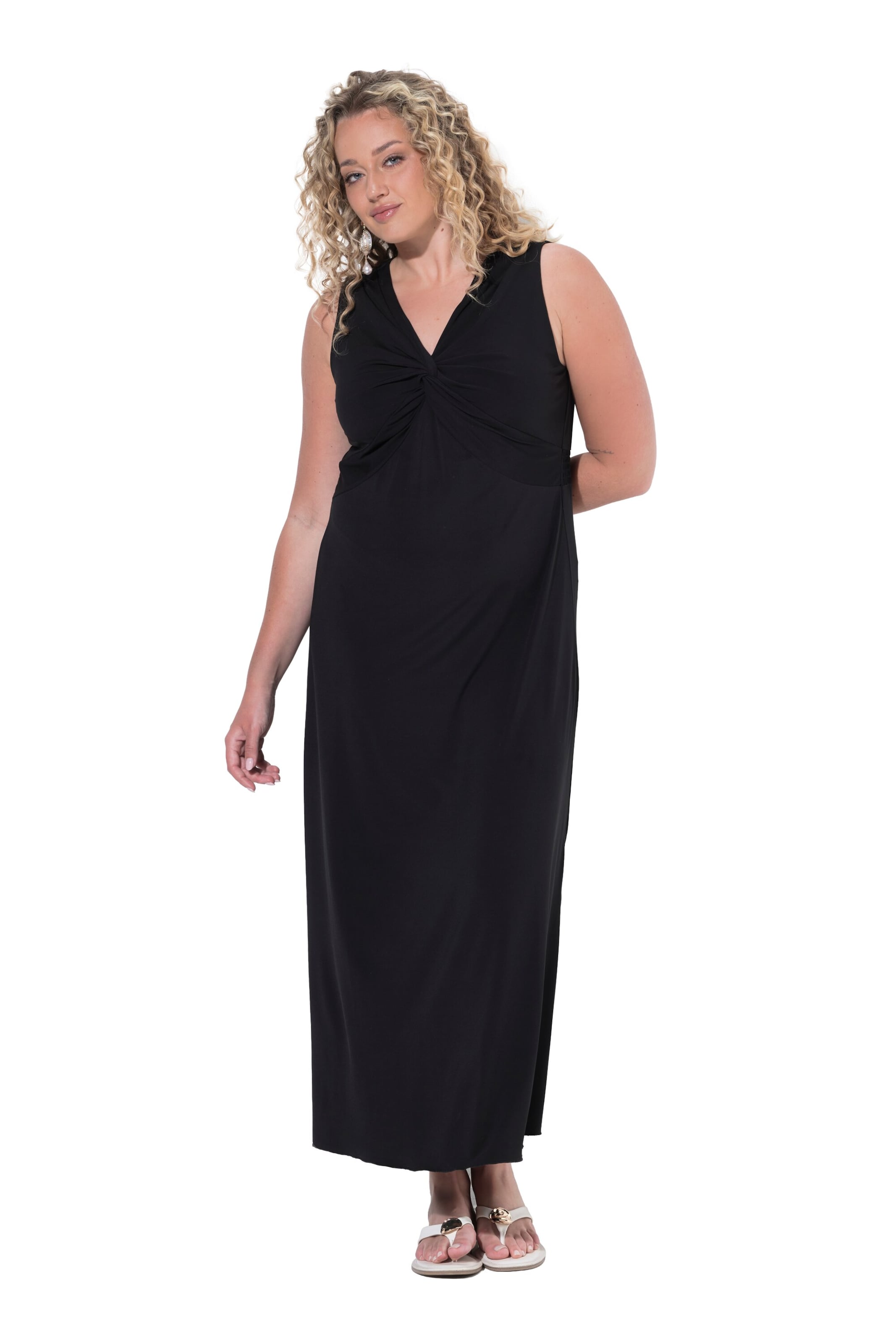 Angel of Style Kleid in Schwarz: Vorderseite
