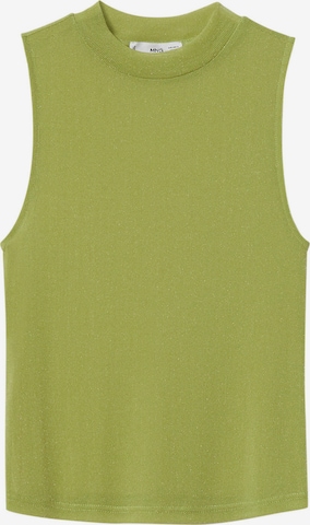 MANGO Knitted Top 'AGATA' in Green: front