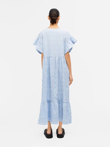 OBJECT - Vestido de verano 'AZANA' en azul