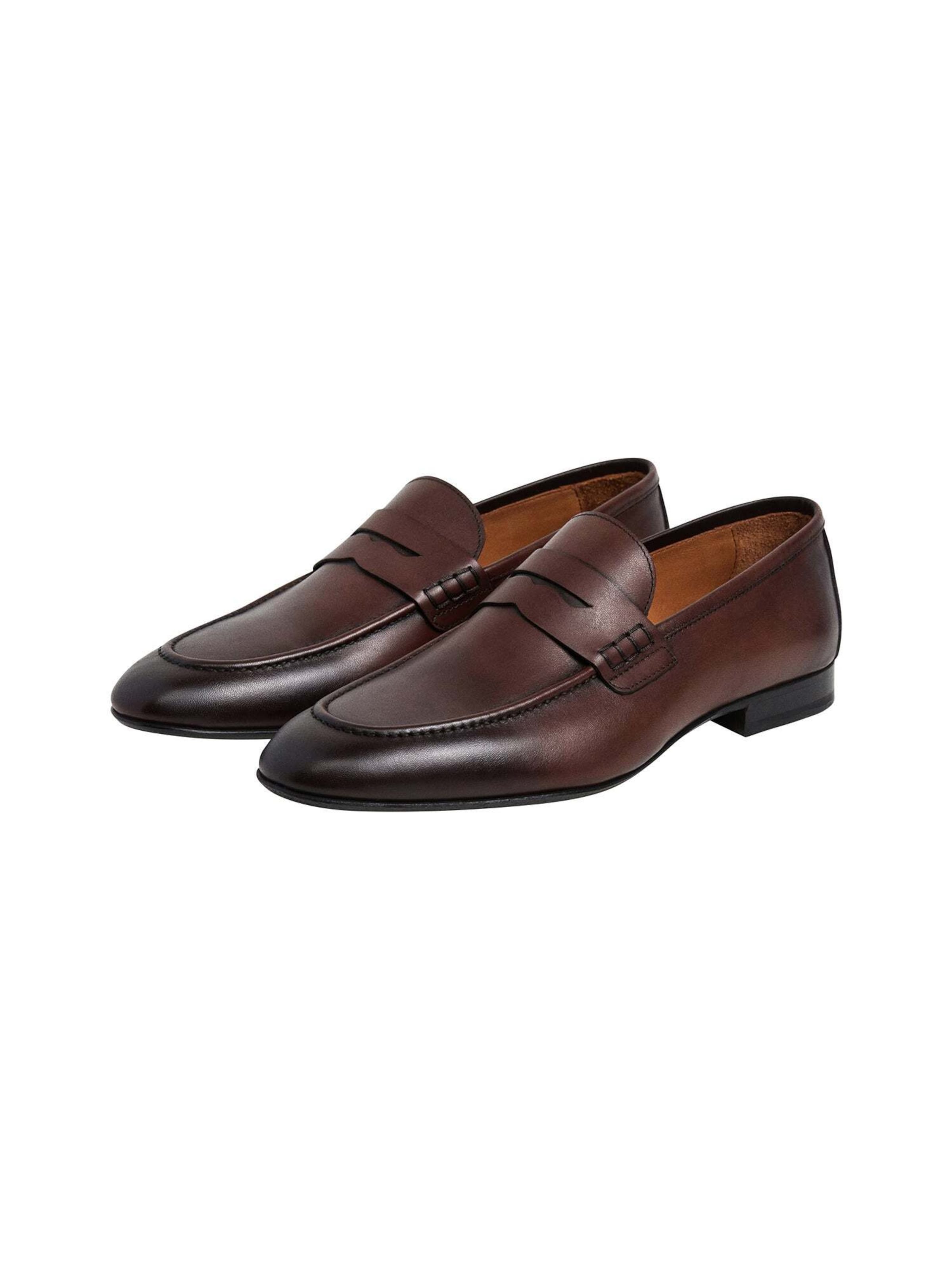 Hackett London Mocassins in Bruin