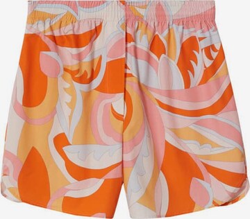 MANGO Regular Pants 'Puc' in Orange: front