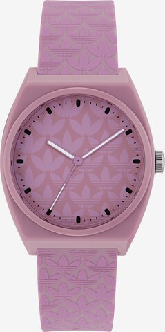 ADIDAS ORIGINALS Analoog horloge 'PROJECT TWO' in Roze: voorkant