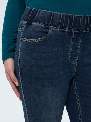 Skinny Jean Fiorella Rubino en bleu