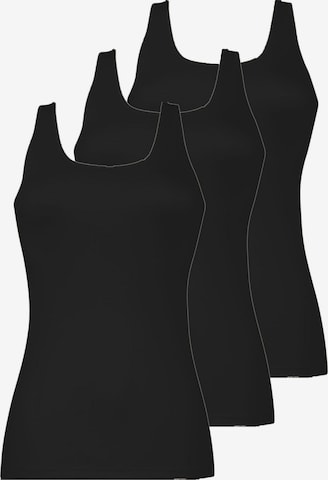 Nina von C. Undershirt 'Daily' in Black: front