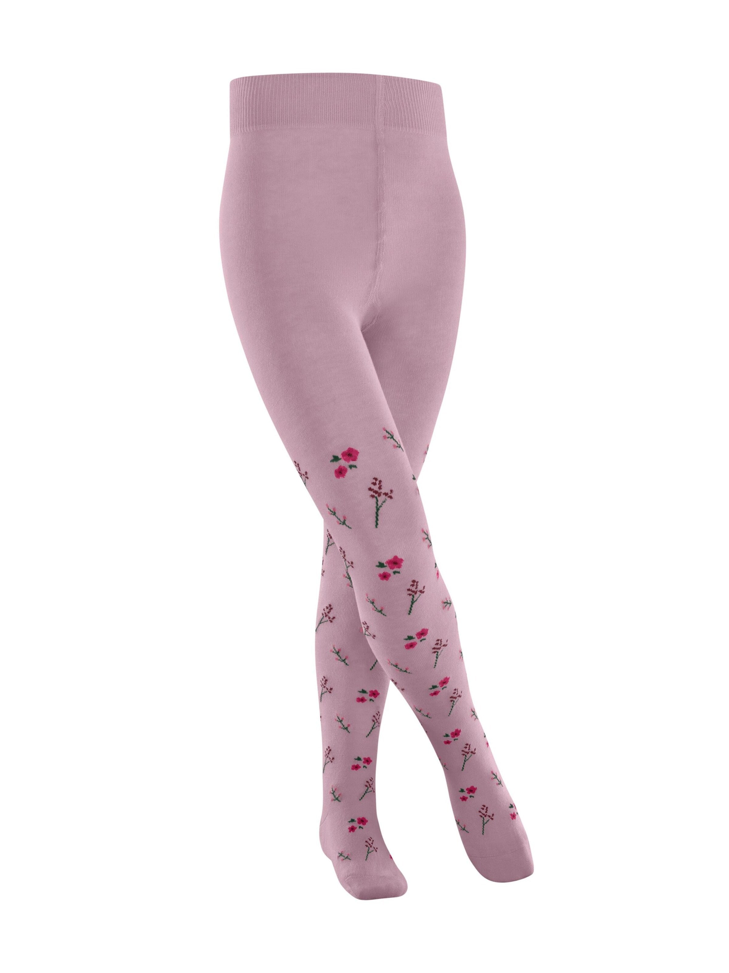 FALKE Tights 'Little Flowers' in 80-92 in Magenta, Item view