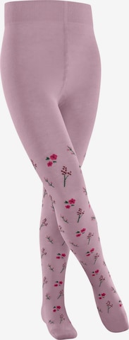 FALKE Tights 'Little Flowers' in Pink: front
