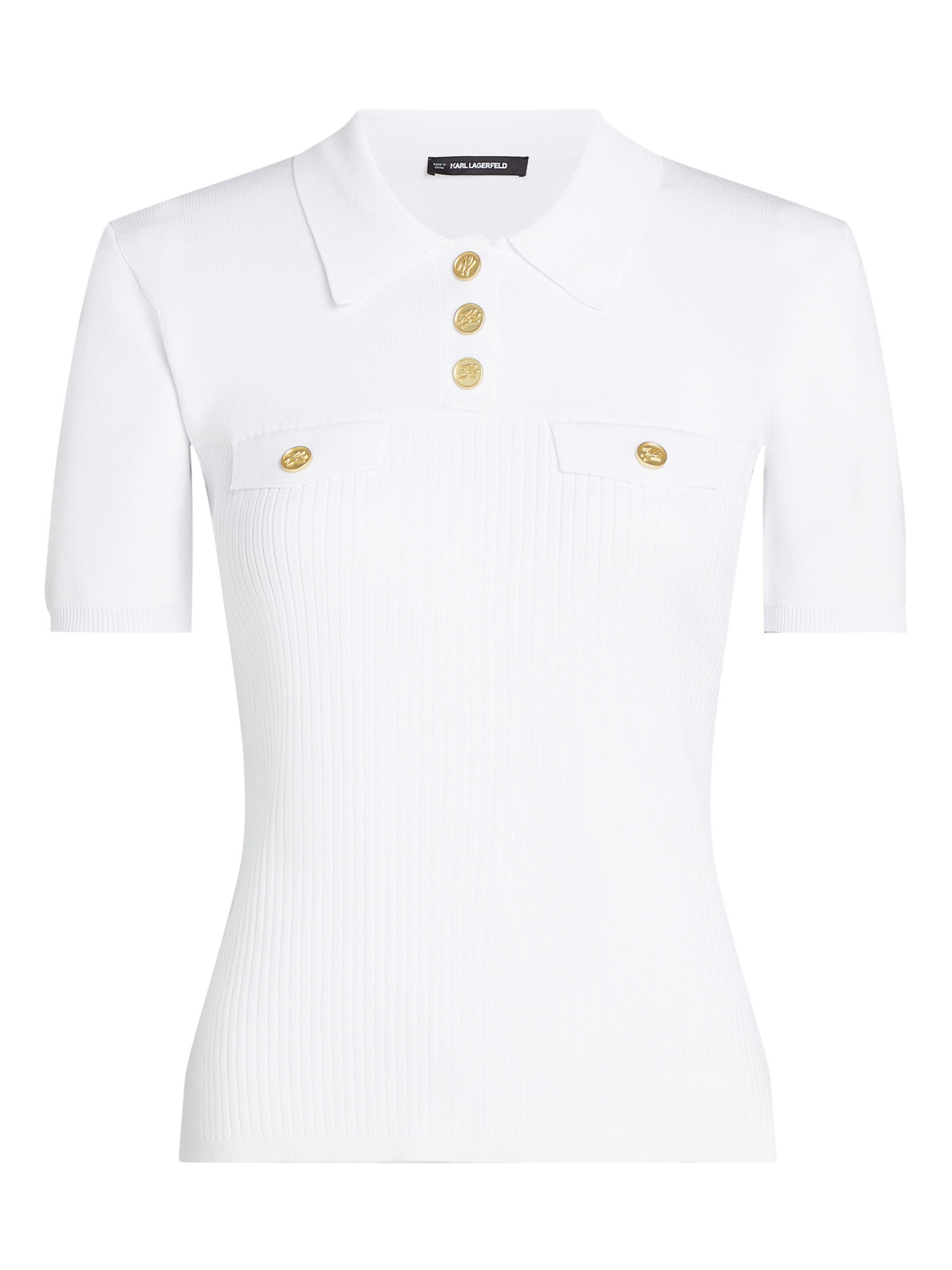 Karl Lagerfeld Пуловер в бяло, Преглед на продукта