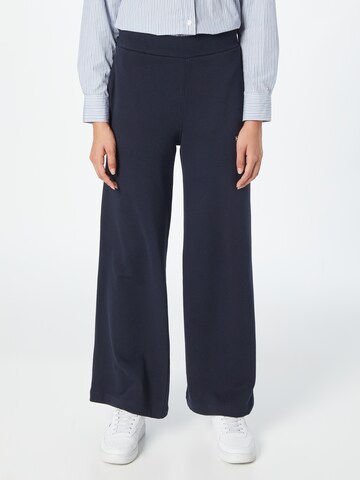 TOMMY HILFIGER Loosefit Broek in Blauw: voorkant