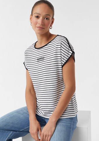 comma casual identity T-Shirt in Schwarz
