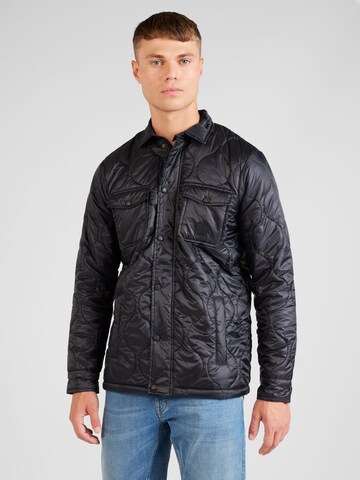 INDICODE JEANS Between-season jacket 'Sloan' in Black: front