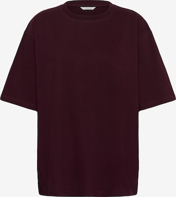 T-shirt 'CROkina' Cream en rouge : devant